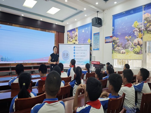 Ⅱ-10）（现场图片）主办单位：陆河县科学技术协会，活动时间：2024年9月12日，活动地点：陆河县河田镇城北小学，活动主题：陆河县课后服务“防溺水”科普教育活动4